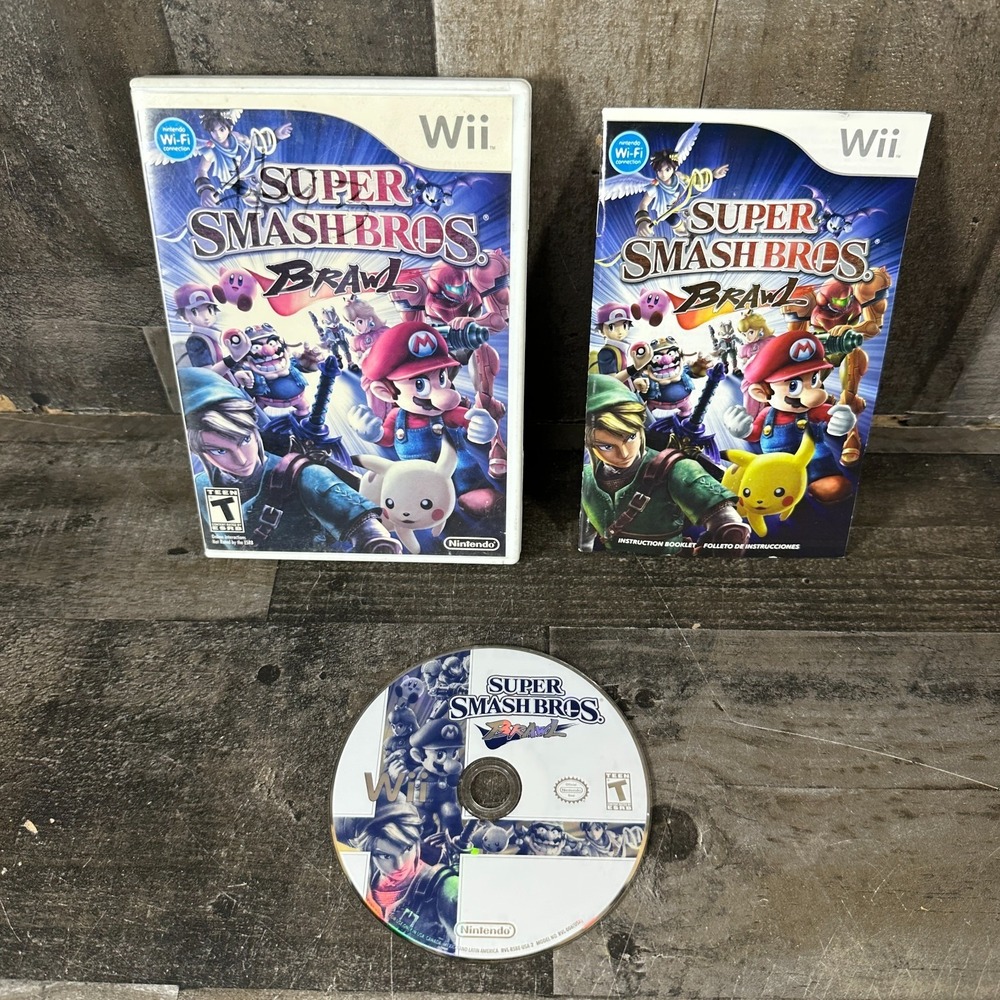 Super Smash Bros. Brawl (Nintendo Wii, 2008) Tested - Picture 4 of 4